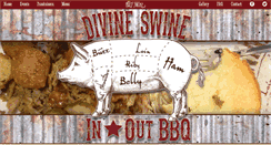 Desktop Screenshot of divine-swine-bbq.com